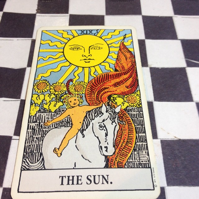 Shining with the suns energy